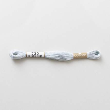 730 COSMO - Filo da ricamo giapponese COSMO - Mouliné Size 25 in cotone a 6 capi