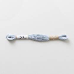 731 COSMO - Filo da ricamo giapponese COSMO - Mouliné Size 25 in cotone a 6 capi