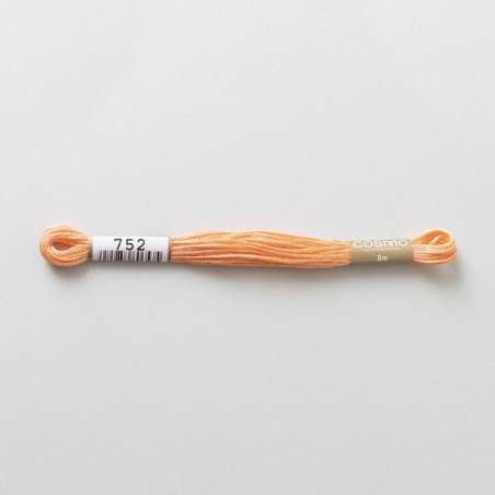 752 COSMO - Filo da ricamo giapponese COSMO - Mouliné Size 25 in cotone a 6 capi