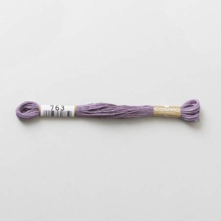 Filo da ricamo giapponese COSMO 763 - Mouliné Size 25 in cotone a 6 capi