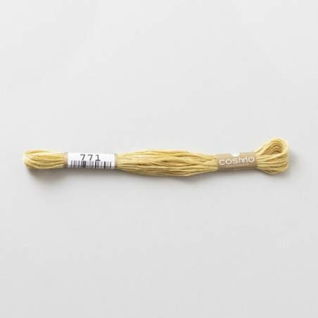 771 COSMO - Filo da ricamo giapponese COSMO - Mouliné Size 25 in cotone a 6 capi