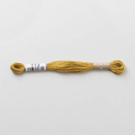 Filo da ricamo giapponese COSMO 773 - Mouliné Size 25 in cotone a 6 capi