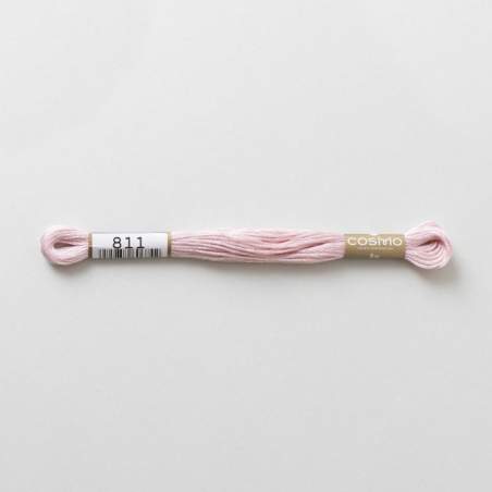 811 COSMO - Filo da ricamo giapponese COSMO - Mouliné Size 25 in cotone a 6 capi