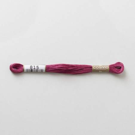 815 COSMO - Filo da ricamo giapponese COSMO - Mouliné Size 25 in cotone a 6 capi