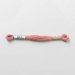 853 COSMO - Filo da ricamo giapponese COSMO - Mouliné Size 25 in cotone a 6 capi