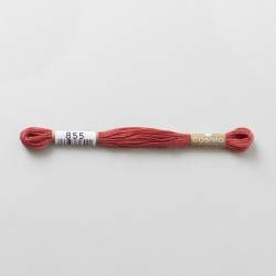 855 COSMO - Filo da ricamo giapponese COSMO - Mouliné Size 25 in cotone a 6 capi