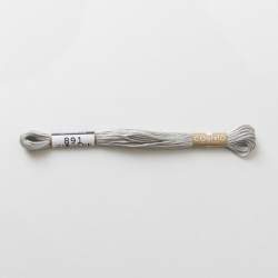 Filo da ricamo giapponese COSMO 891 - Mouliné Size 25 in cotone a 6 capi