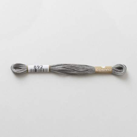 Filo da ricamo giapponese COSMO 892 - Mouliné Size 25 in cotone a 6 capi