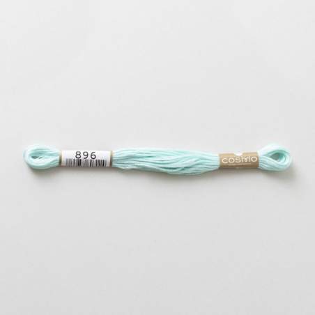 896 COSMO - Filo da ricamo giapponese COSMO - Mouliné Size 25 in cotone a 6 capi
