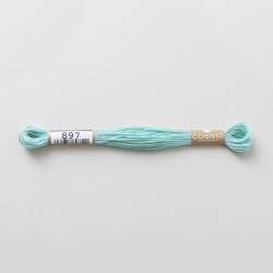 Filo da ricamo giapponese COSMO 897 - Mouliné Size 25 in cotone a 6 capi