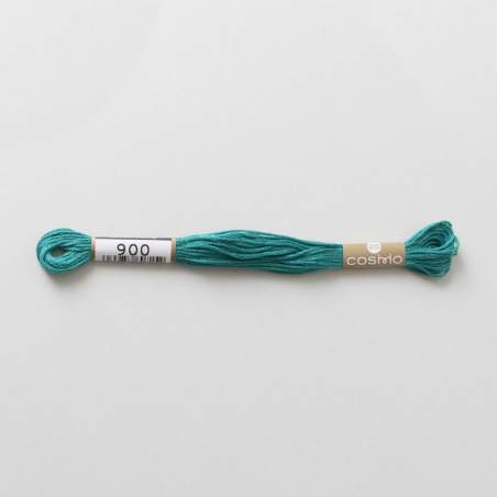 Filo da ricamo giapponese COSMO 900 - Mouliné Size 25 in cotone a 6 capi