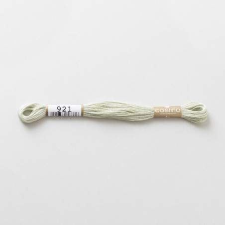 Filo da ricamo giapponese COSMO 921 - Mouliné Size 25 in cotone a 6 capi