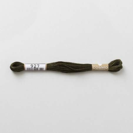 927 COSMO - Filo da ricamo giapponese COSMO - Mouliné Size 25 in cotone a 6 capi