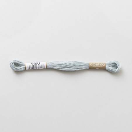 980 COSMO - Filo da ricamo giapponese COSMO - Mouliné Size 25 in cotone a 6 capi