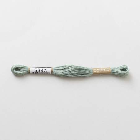 Filo da ricamo giapponese COSMO 534A - Mouliné Size 25 in cotone a 6 capi