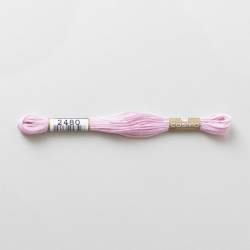 2480 COSMO - Filo da ricamo giapponese COSMO - Mouliné Size 25 in cotone a 6 capi