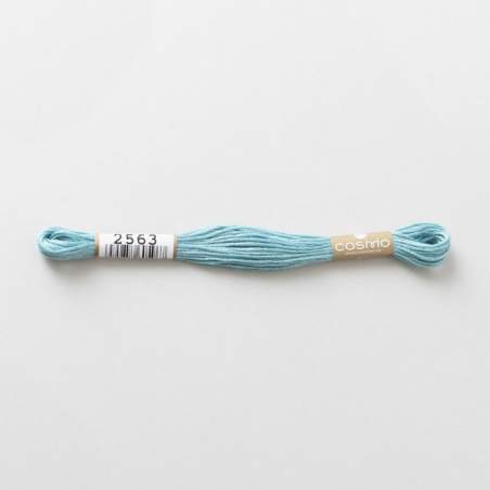 2563 COSMO - Filo da ricamo giapponese COSMO - Mouliné Size 25 in cotone a 6 capi