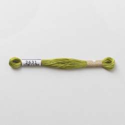 2631 COSMO - Filo da ricamo giapponese COSMO - Mouliné Size 25 in cotone a 6 capi