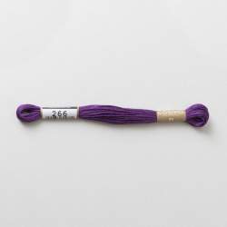 266 COSMO - Filo da ricamo giapponese COSMO - Mouliné Size 25 in cotone a 6 capi