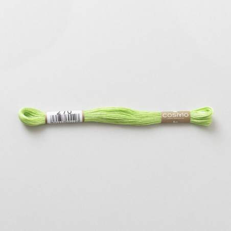 Filo da ricamo giapponese COSMO 270 - Mouliné Size 25 in cotone a 6 capi