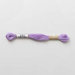 282 COSMO - Filo da ricamo giapponese COSMO - Mouliné Size 25 in cotone a 6 capi