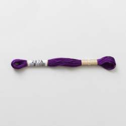 Filo da ricamo giapponese COSMO 287A - Mouliné Size 25 in cotone a 6 capi