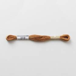 308 COSMO - Filo da ricamo giapponese COSMO - Mouliné Size 25 in cotone a 6 capi