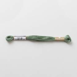 318 COSMO - Filo da ricamo giapponese COSMO - Mouliné Size 25 in cotone a 6 capi