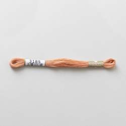 Filo da ricamo giapponese COSMO 3185 - Mouliné Size 25 in cotone a 6 capi