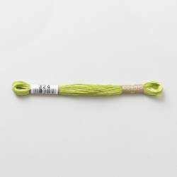 Filo da ricamo giapponese COSMO 324 - Mouliné Size 25 in cotone a 6 capi