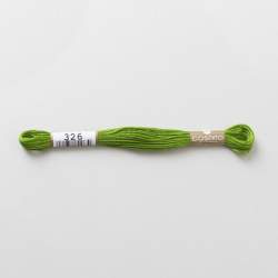 326 COSMO - Filo da ricamo giapponese COSMO - Mouliné Size 25 in cotone a 6 capi