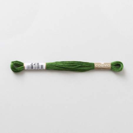 Filo da ricamo giapponese COSMO 328 - Mouliné Size 25 in cotone a 6 capi