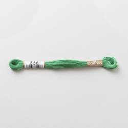 Filo da ricamo giapponese COSMO 336 - Mouliné Size 25 in cotone a 6 capi