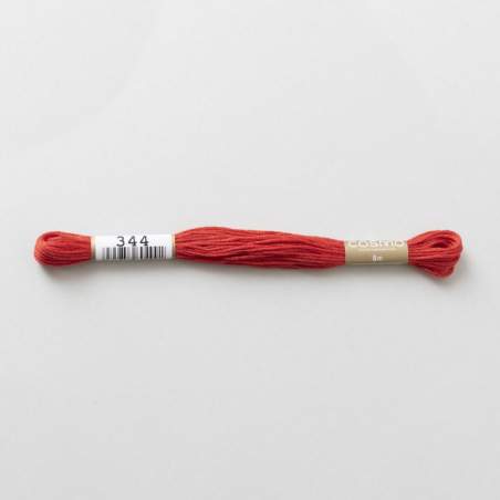 344 COSMO - Filo da ricamo giapponese COSMO - Mouliné Size 25 in cotone a 6 capi