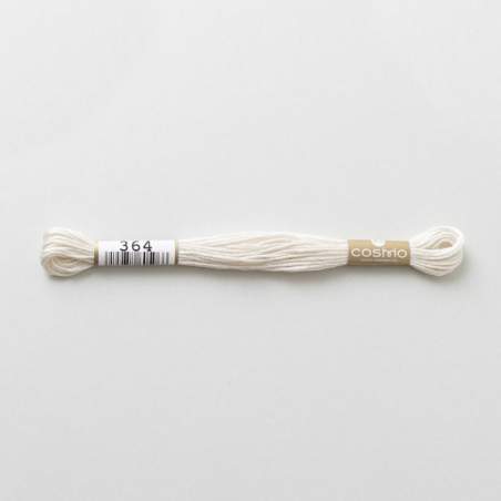 Filo da ricamo giapponese COSMO 364 - Mouliné Size 25 in cotone a 6 capi