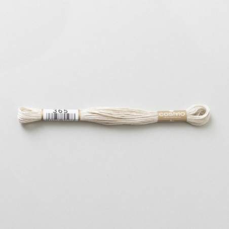 Filo da ricamo giapponese COSMO 365 - Mouliné Size 25 in cotone a 6 capi