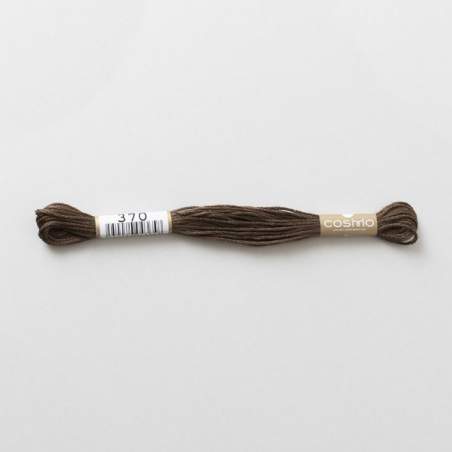 Filo da ricamo giapponese COSMO 370 - Mouliné Size 25 in cotone a 6 capi