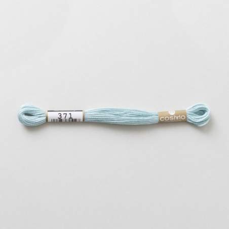 Filo da ricamo giapponese COSMO 371 - Mouliné Size 25 in cotone a 6 capi