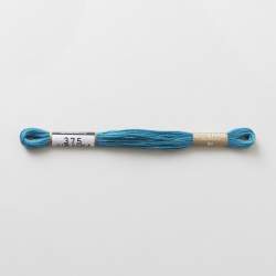 375 COSMO - Filo da ricamo giapponese COSMO - Mouliné Size 25 in cotone a 6 capi