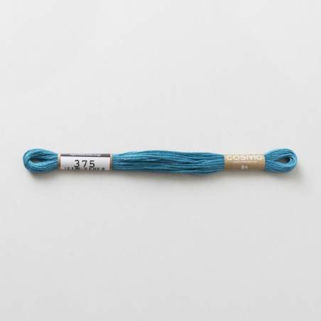 375 COSMO - Filo da ricamo giapponese COSMO - Mouliné Size 25 in cotone a 6 capi