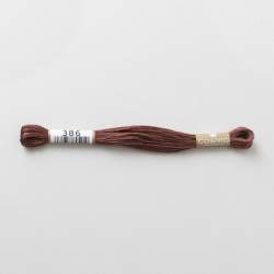 386 COSMO - Filo da ricamo giapponese COSMO - Mouliné Size 25 in cotone a 6 capi