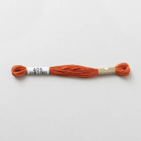 Filo da ricamo giapponese COSMO 405 - Mouliné Size 25 in cotone a 6 capi