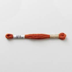 Filo da ricamo giapponese COSMO 406 - Mouliné Size 25 in cotone a 6 capi