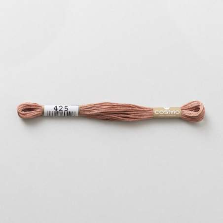 425 COSMO - Filo da ricamo giapponese COSMO - Mouliné Size 25 in cotone a 6 capi