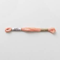 Filo da ricamo giapponese COSMO 440 - Mouliné Size 25 in cotone a 6 capi