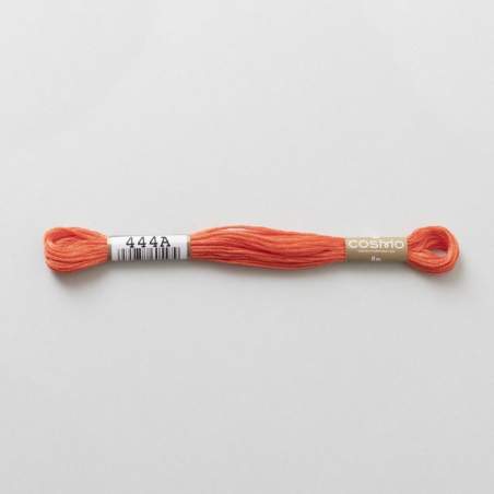 444A COSMO - Filo da ricamo giapponese COSMO - Mouliné Size 25 in cotone a 6 capi