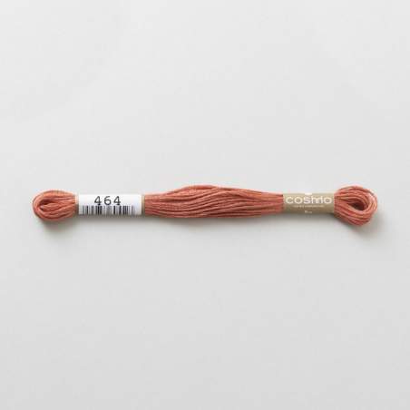 464 COSMO - Filo da ricamo giapponese COSMO - Mouliné Size 25 in cotone a 6 capi