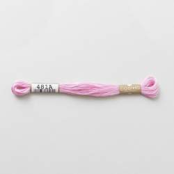 Filo da ricamo giapponese COSMO 481A - Mouliné Size 25 in cotone a 6 capi