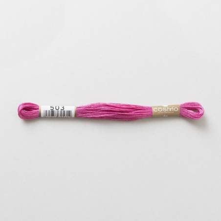 503 COSMO - Filo da ricamo giapponese COSMO - Mouliné Size 25 in cotone a 6 capi