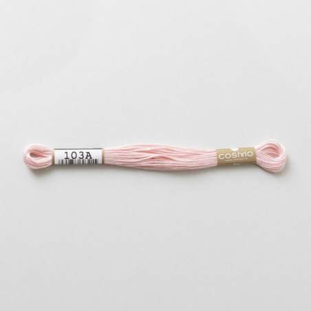 103A COSMO - Filo da ricamo giapponese COSMO - Mouliné Size 25 in cotone a 6 capi